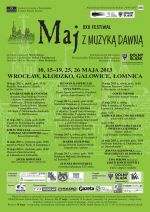 Konferencja prasowa <br> XXII Festiwalu „Maj z Muzyką Dawną”