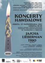KONCERT HAWDALOWY - JASCHA LIBERMAN TRIO