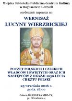 WERNISAŻ LUCYNY WIERZBICKIEJ