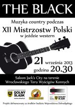 The Black muzyka country podczas XII Mistrzostw Polski w jeździe werstrn